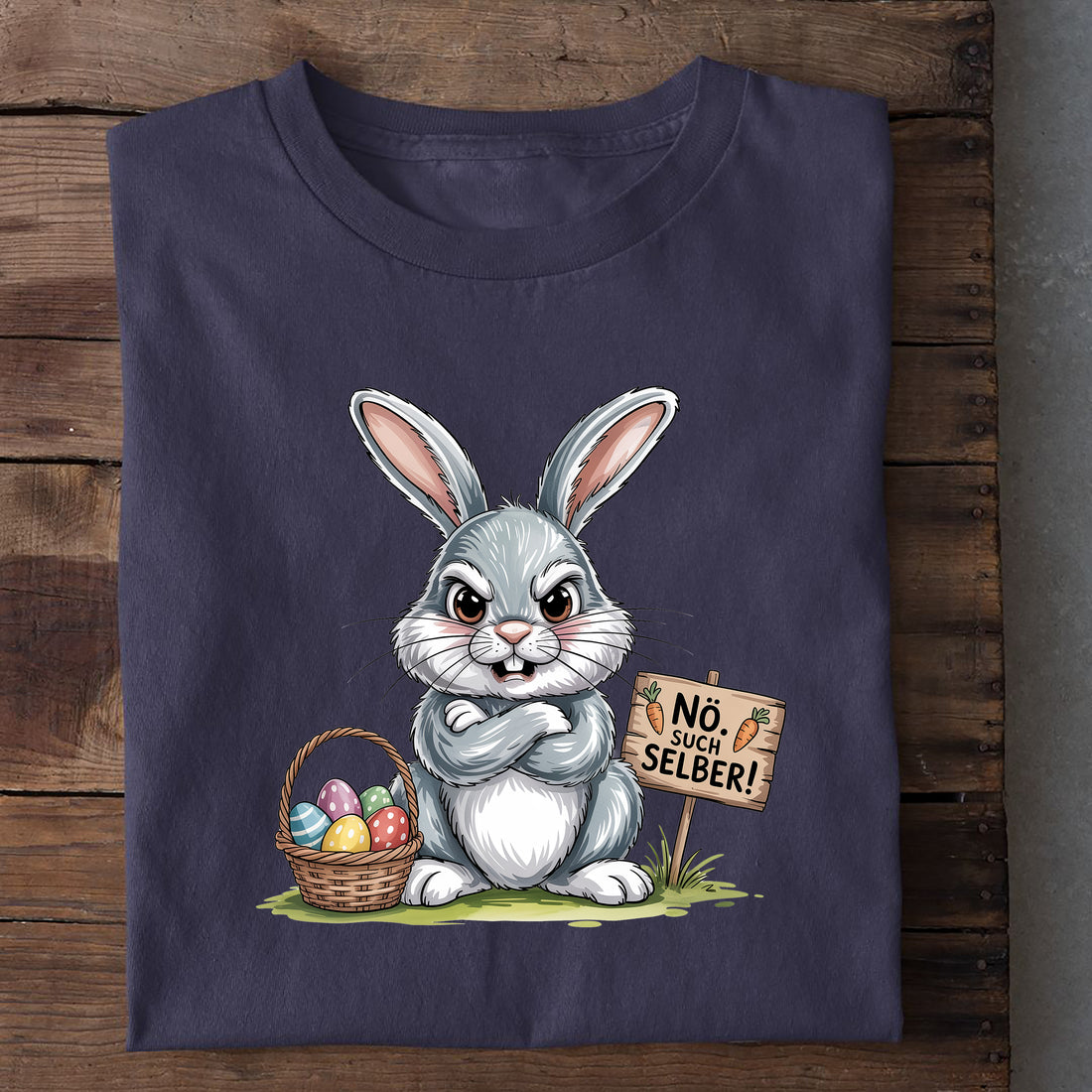 T-Shirt Nö Osterhase, weitere Ansicht