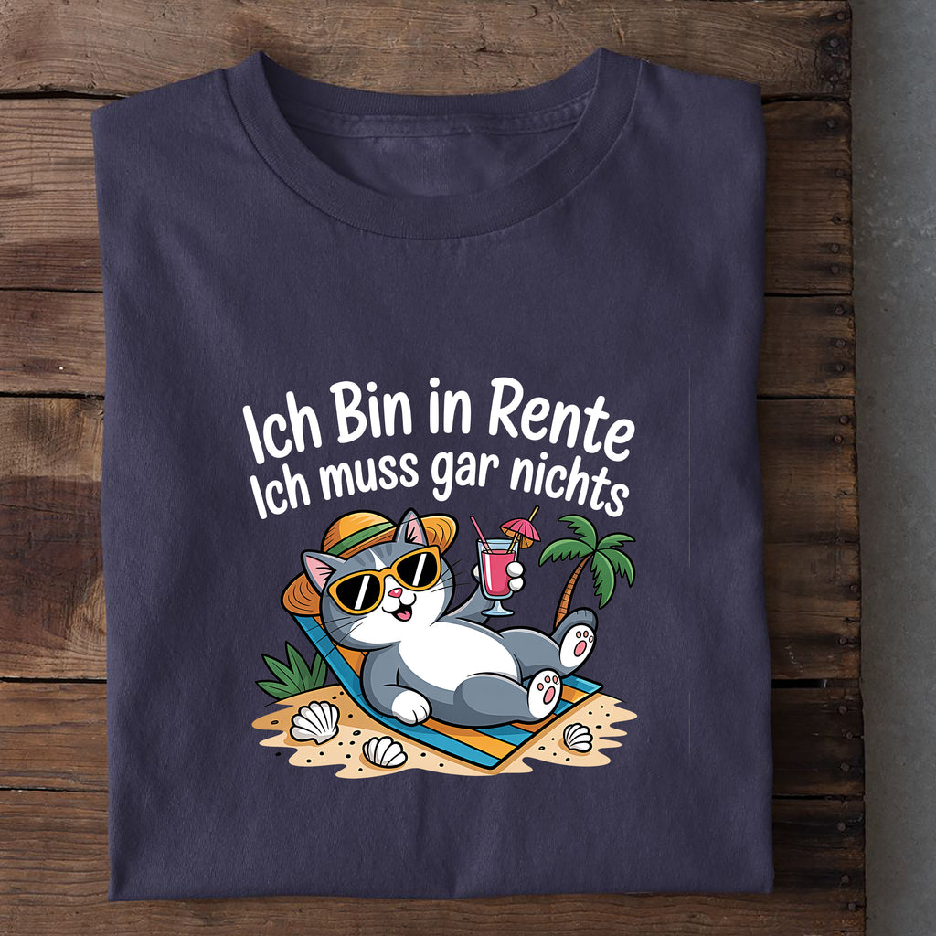 T-Shirt Ich Bin in Rente, weitere Ansicht