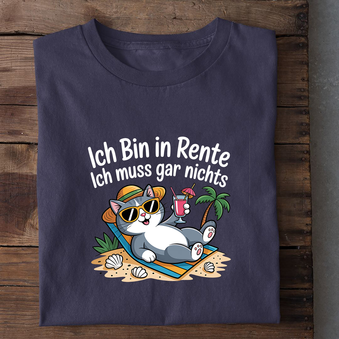 T-Shirt Ich Bin in Rente, weitere Ansicht