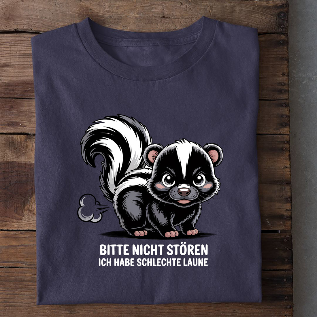 T-Shirt schlechte Laune, weitere Ansicht