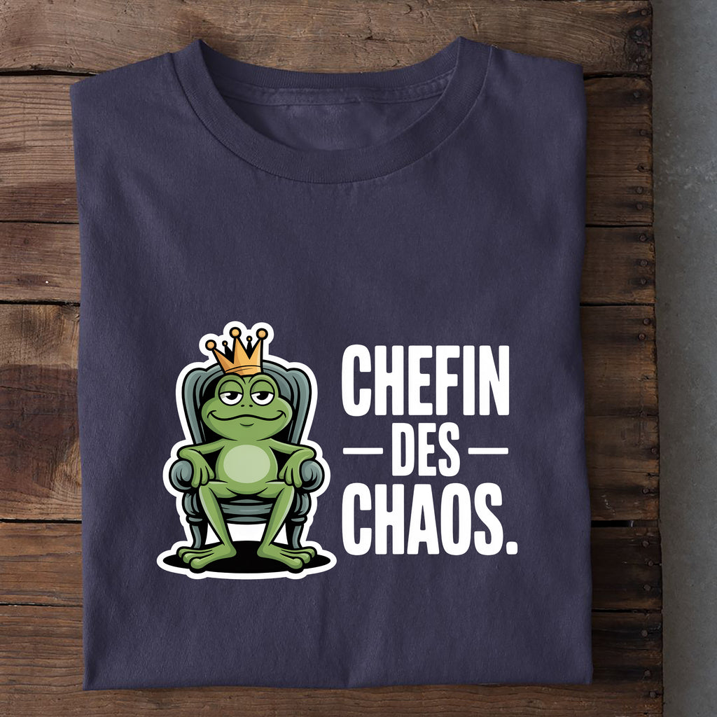 T-Shirt Chefin des Chaos, weitere Ansicht