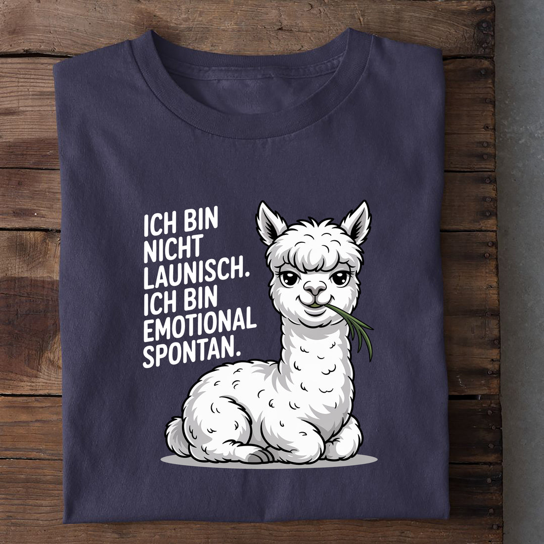 T-Shirt Emotional Spontan, weitere Ansicht