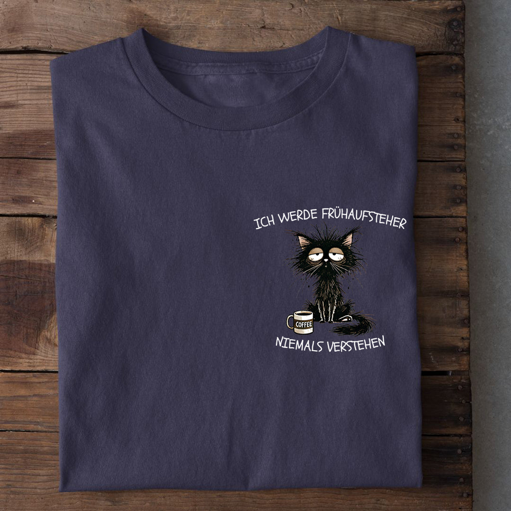 T-Shirt Frühaufsteher, weitere Ansicht