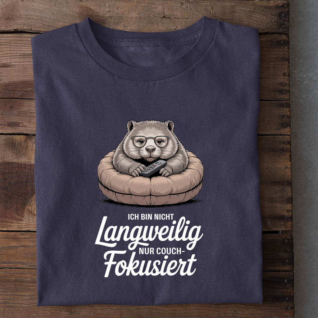 T-Shirt Couch - fokussiert, weitere Ansicht