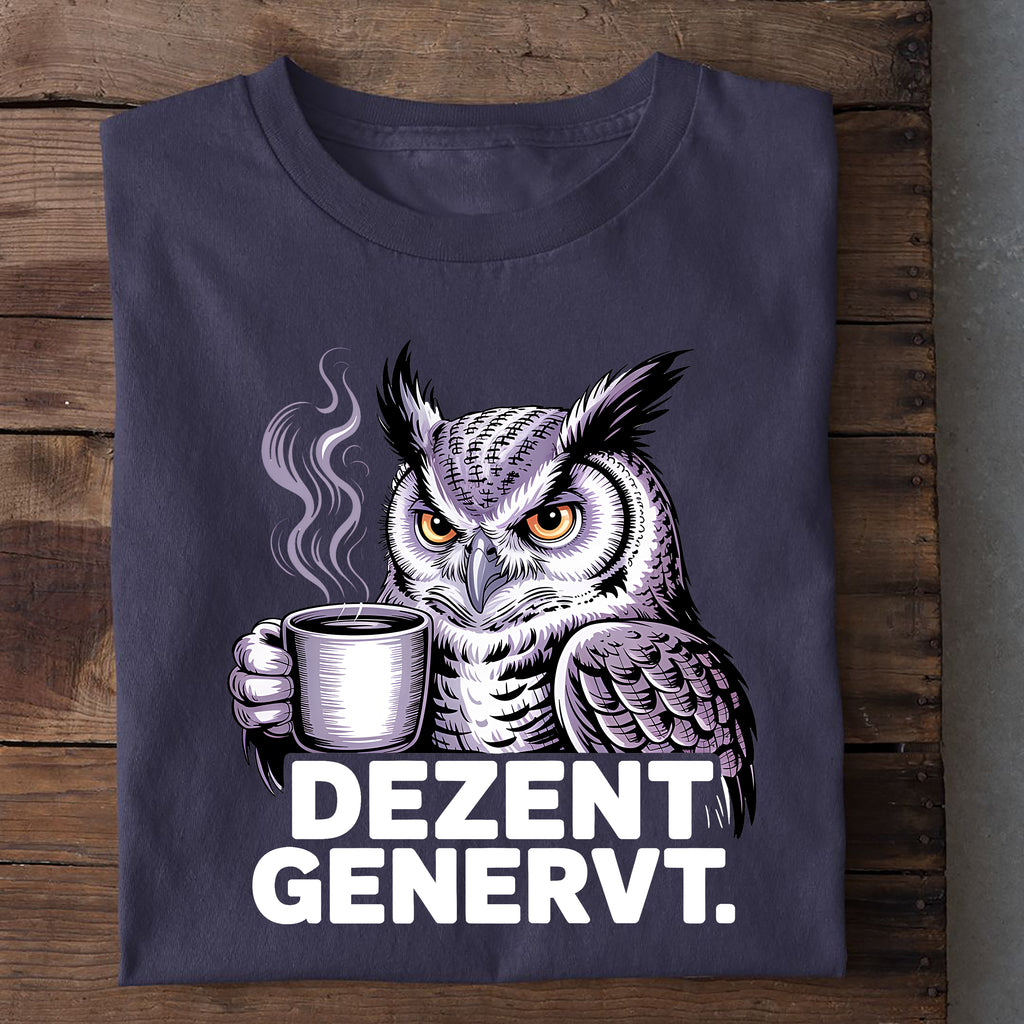 T-Shirt Dezent Genervt, weitere Ansicht