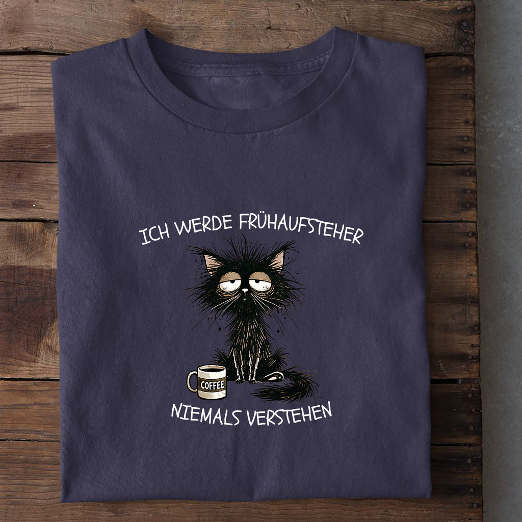 T-Shirt Frühaufsteher, weitere Ansicht