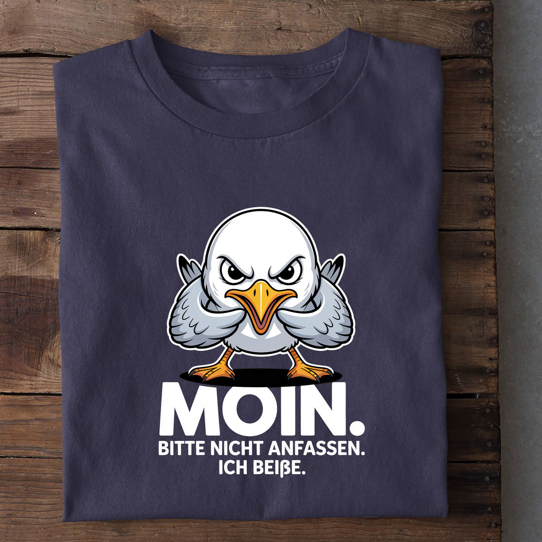 T-Shirt Moin Bitte Nicht, weitere Ansicht