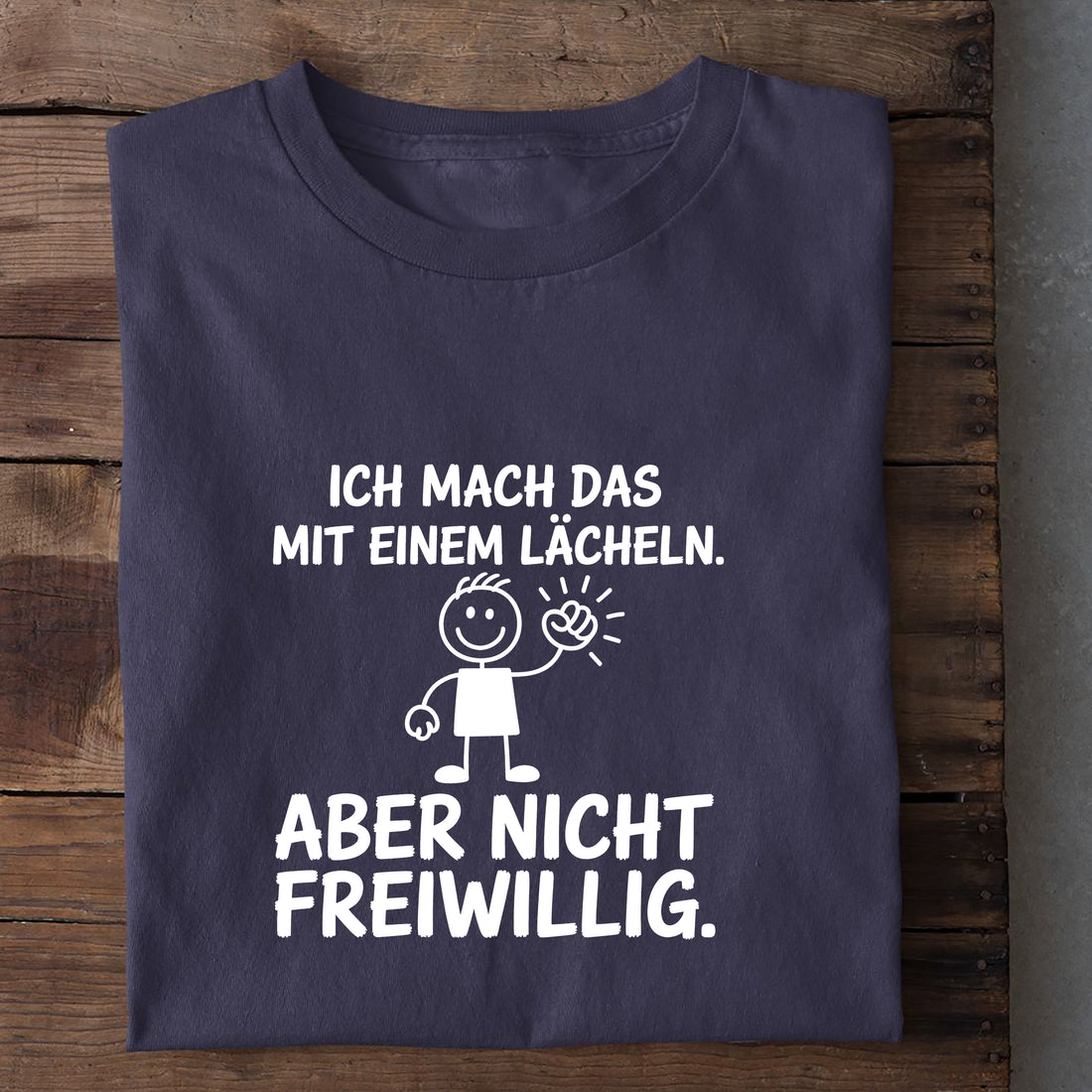 T-Shirt Mit Einem Lächeln, weitere Ansicht