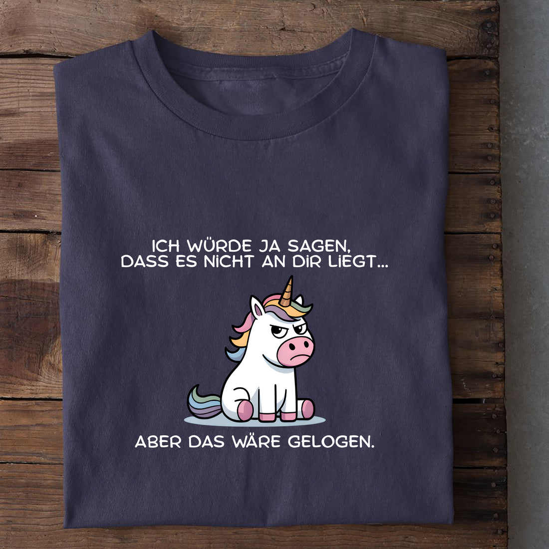 T-Shirt Es liegt nicht an dir, weitere Ansicht