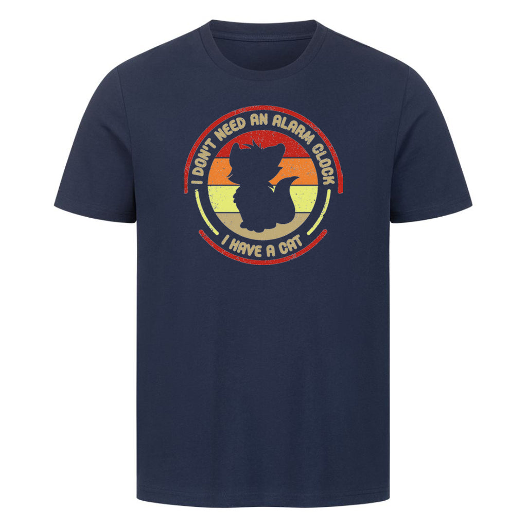 Alarm Clock Cat  T-Shirt