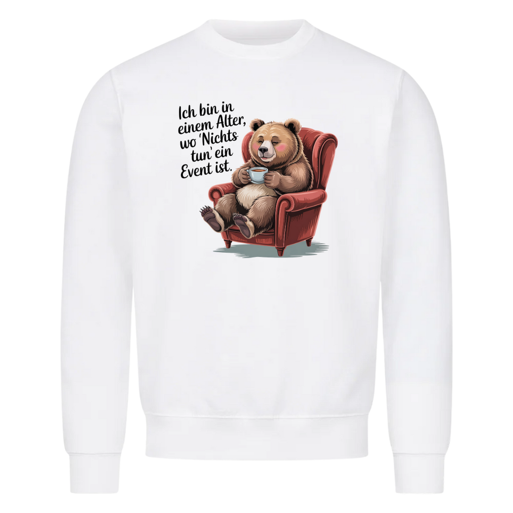 Sweatshirt Ich bin in einem Alter, Motivansicht