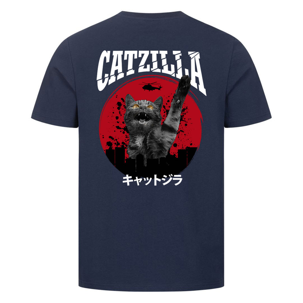 Catzilla T-Shirt BackPrint