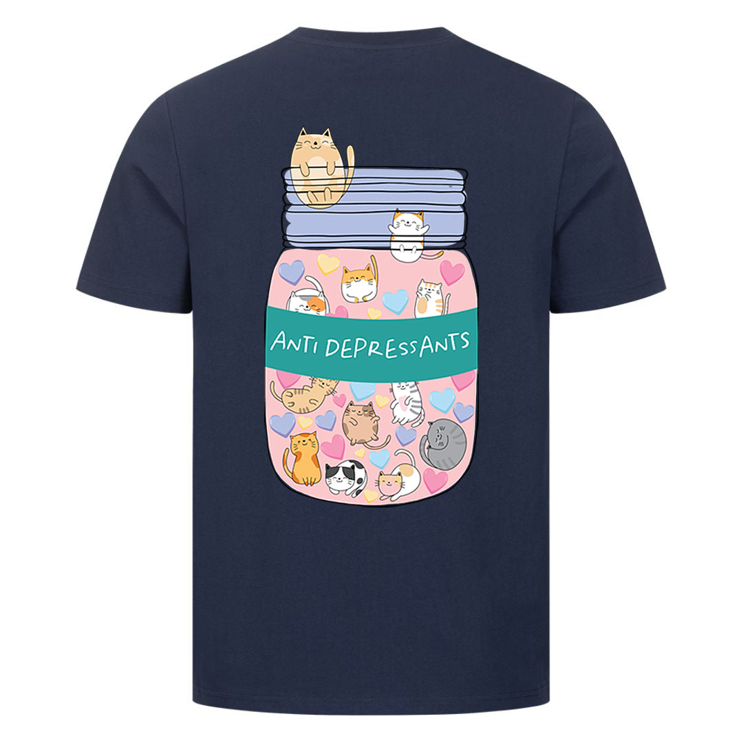 Anti Depressants T-Shirt BackPrint