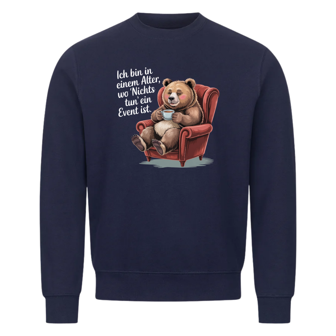 Sweatshirt Ich bin in einem Alter, getragen