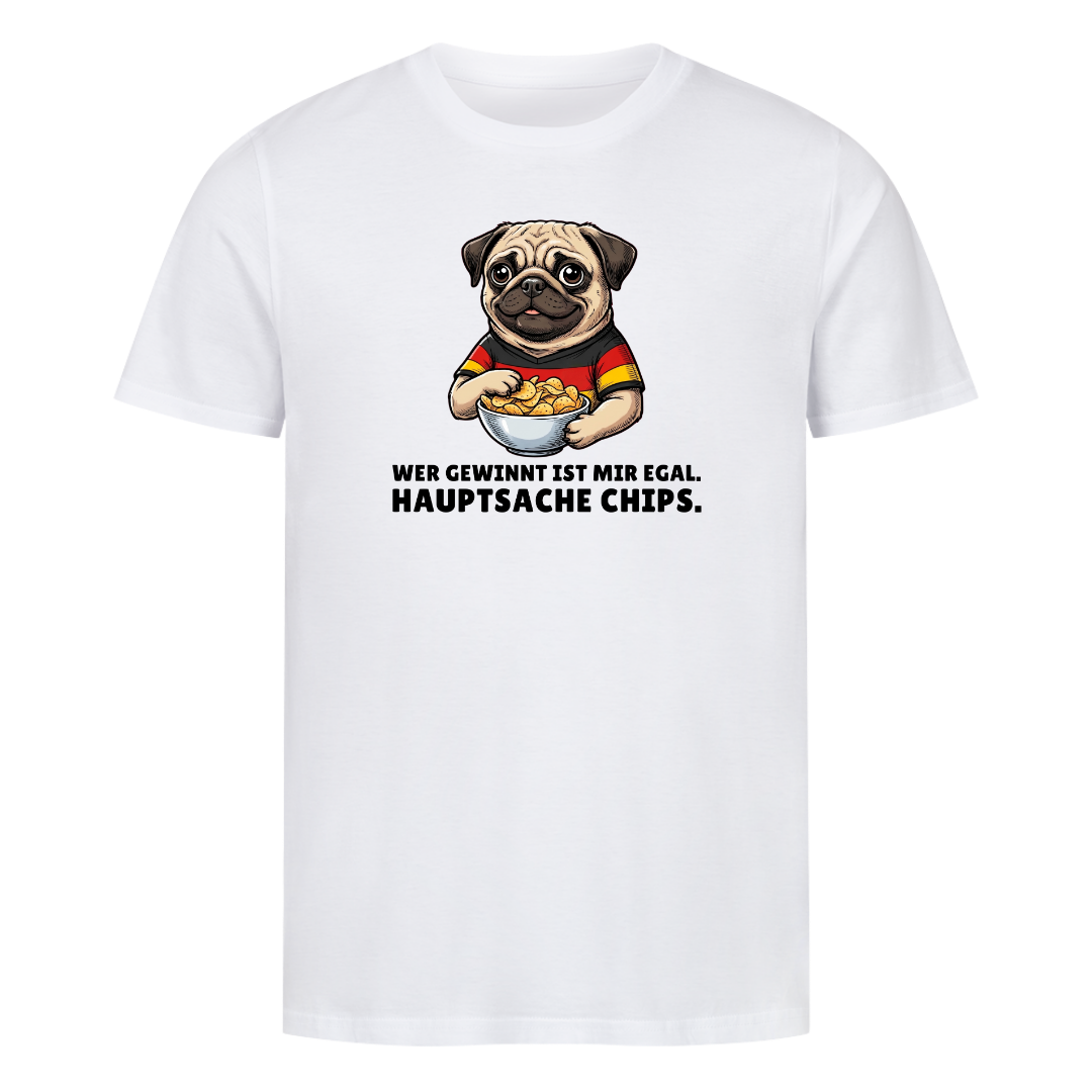 Hauptsache Chips Bio T-Shirt