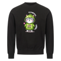 Lustiges Sweatshirt mit Spruch Cat Rex, Vorderansicht