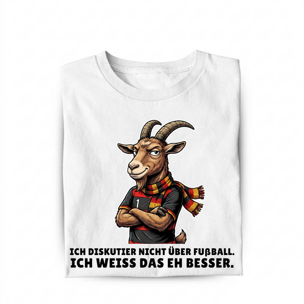 Ich weiss das eh besser Fußball Bio T-Shirt