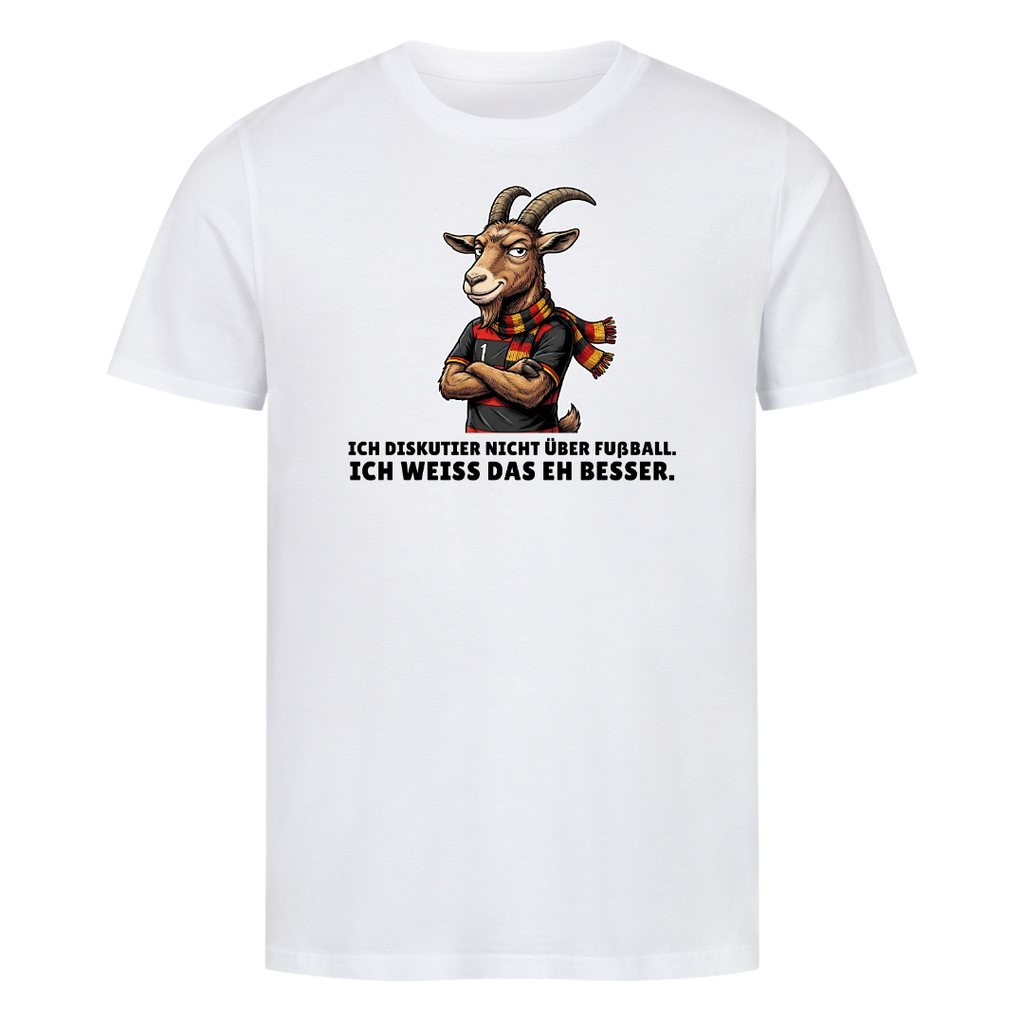 Ich weiss das eh besser Fußball Bio T-Shirt