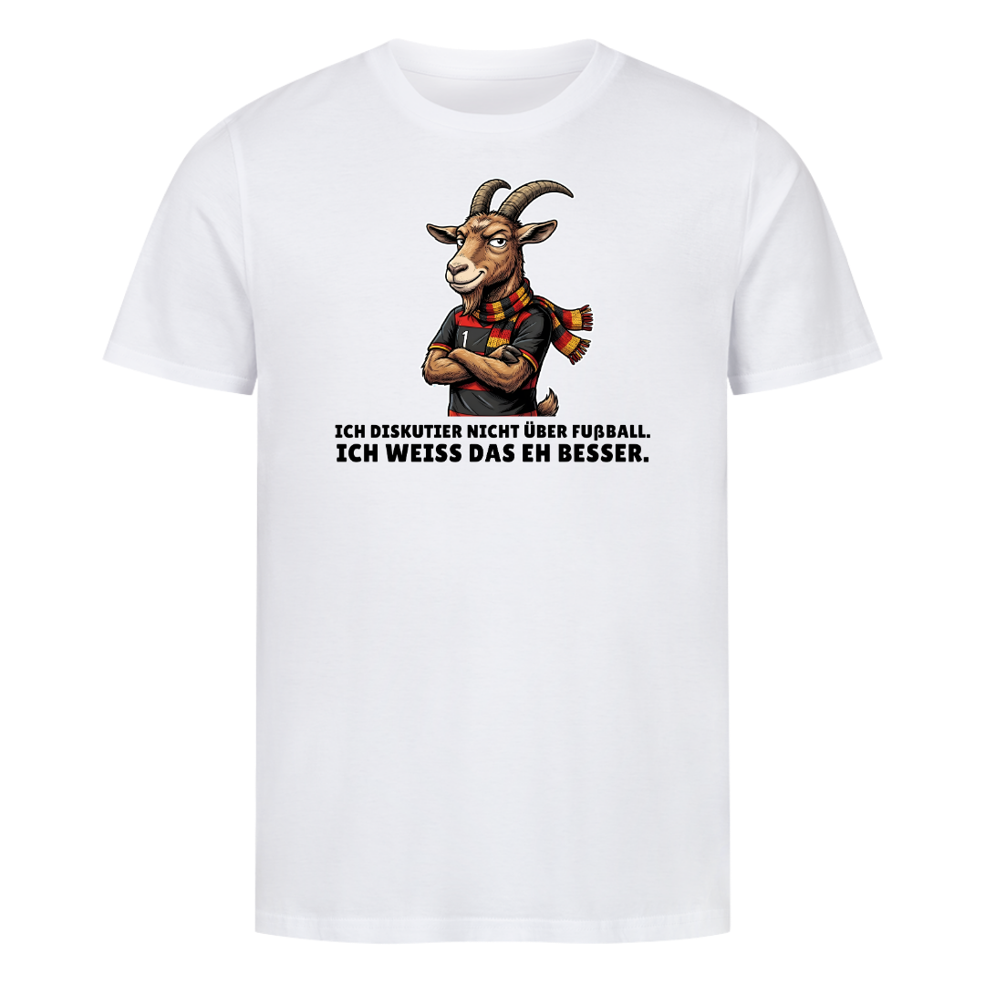 Ich weiss das eh besser Fußball Bio T-Shirt