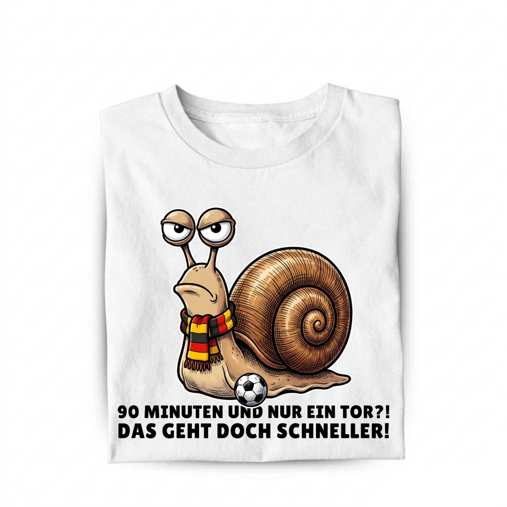 Das geht doch schneller Fußball Bio T-Shirt