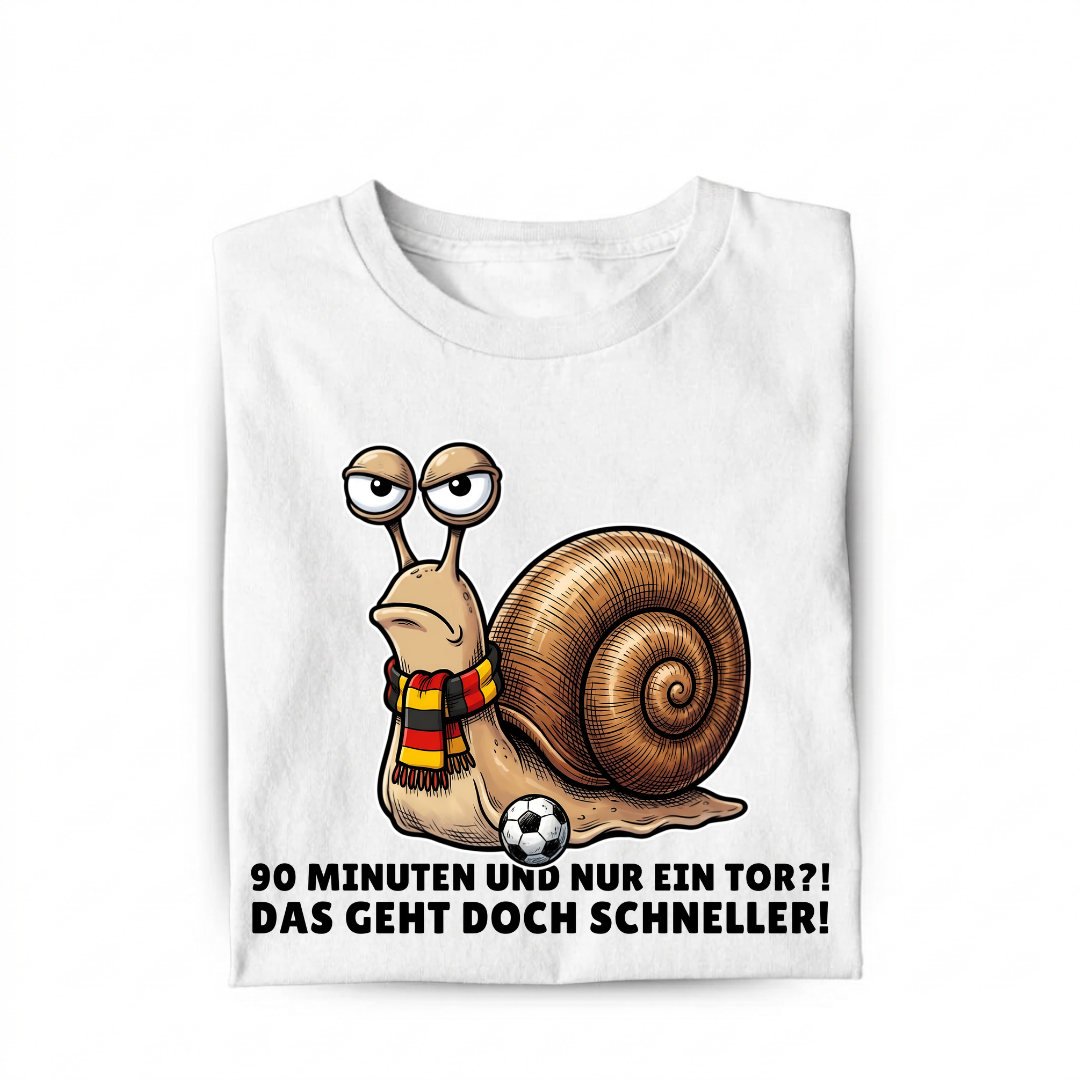 Das geht doch schneller Fußball Bio T-Shirt