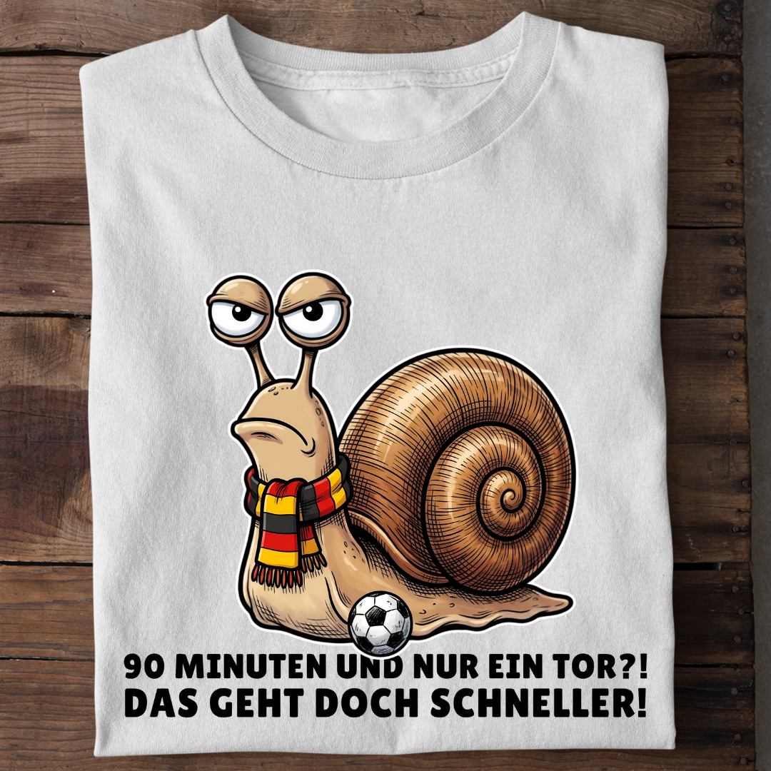 Das geht doch schneller Fußball Bio T-Shirt