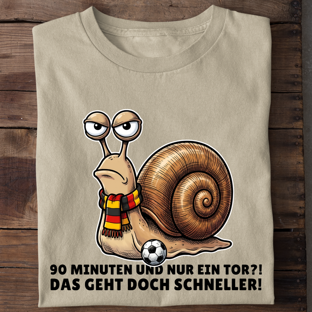 Das geht doch schneller Fußball Bio T-Shirt