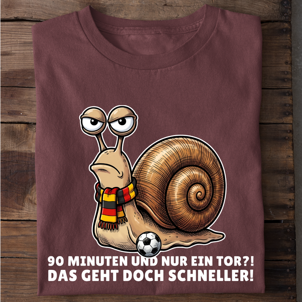 Das geht doch schneller Fußball Bio T-Shirt