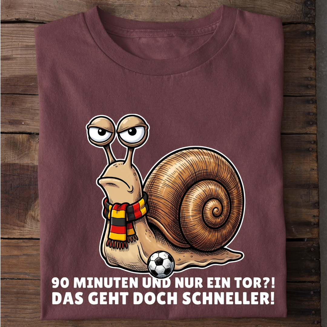 Das geht doch schneller Fußball Bio T-Shirt