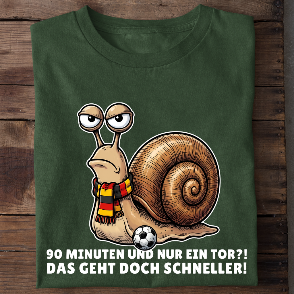 Das geht doch schneller Fußball Bio T-Shirt