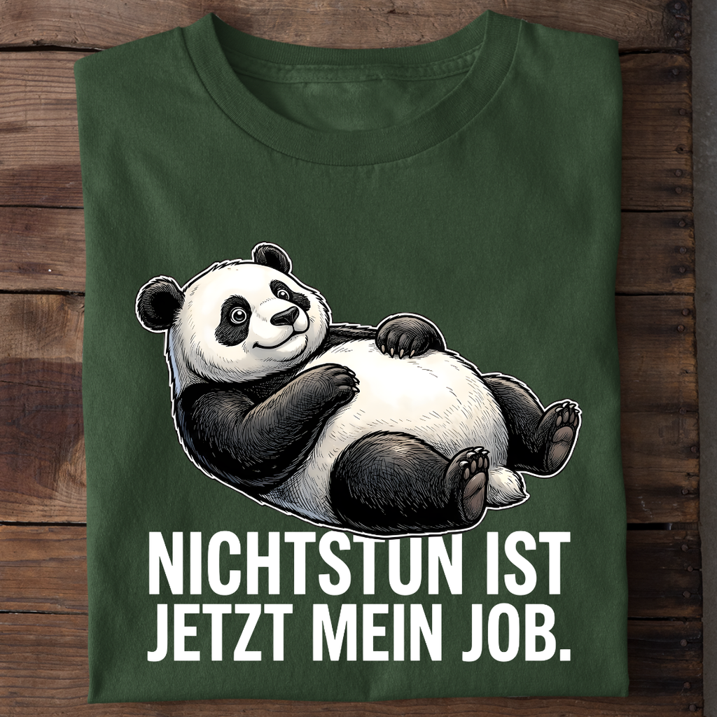 Nichtstun ist mein Job Bio T-Shirt