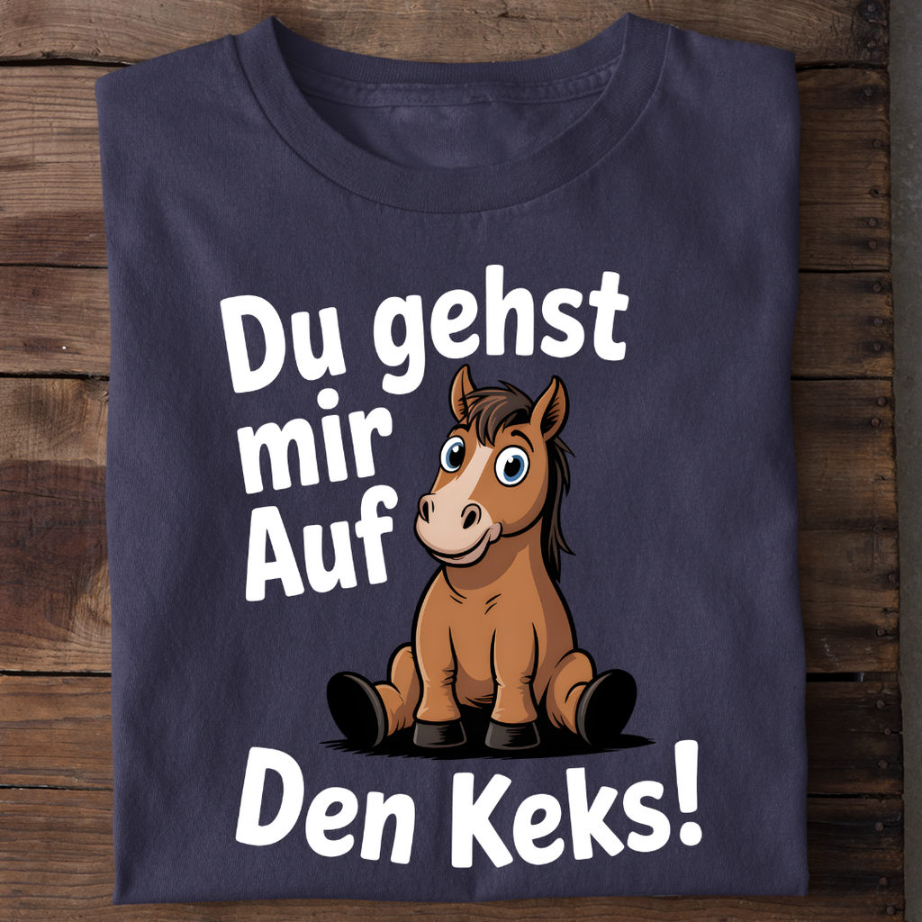 T-Shirt Du gehst mir auf den Keks, weitere Ansicht