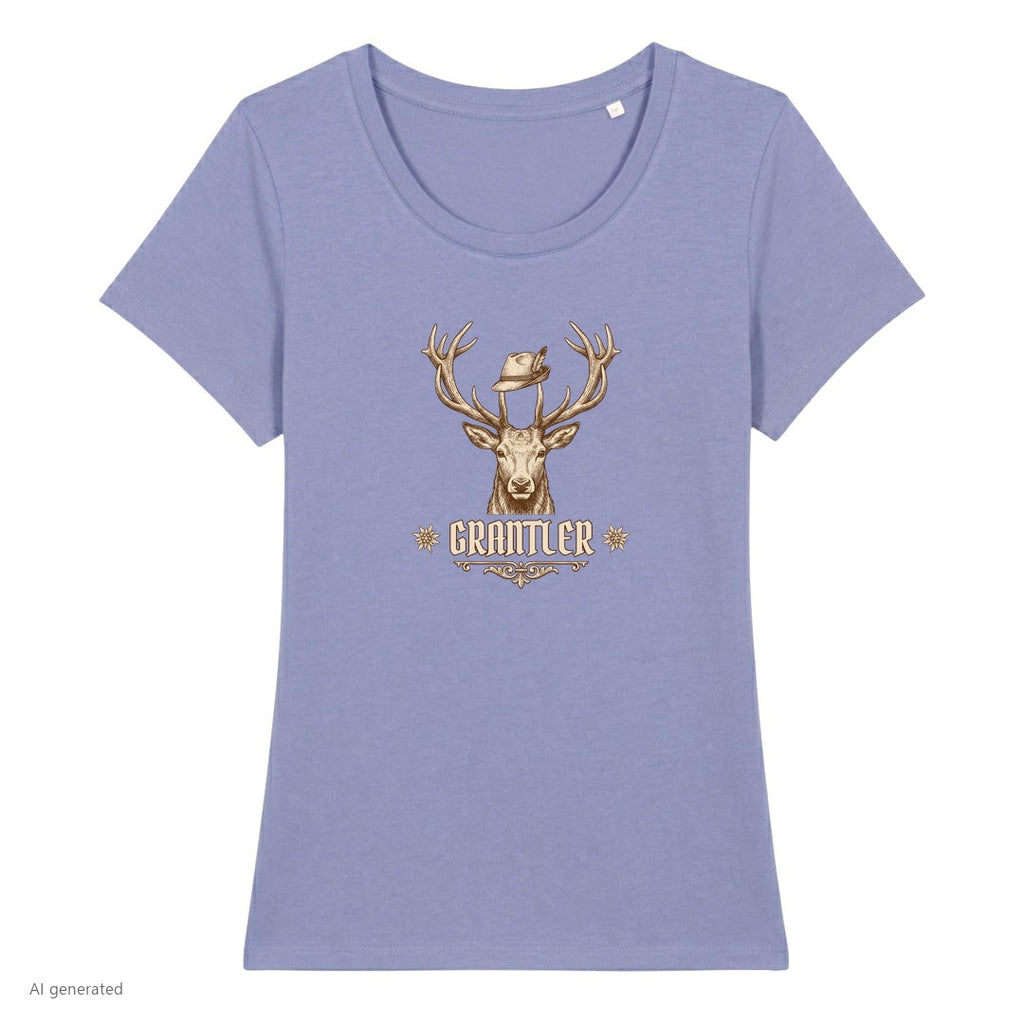 Grantler Wiesn Damen T-Shirt in Lavendel