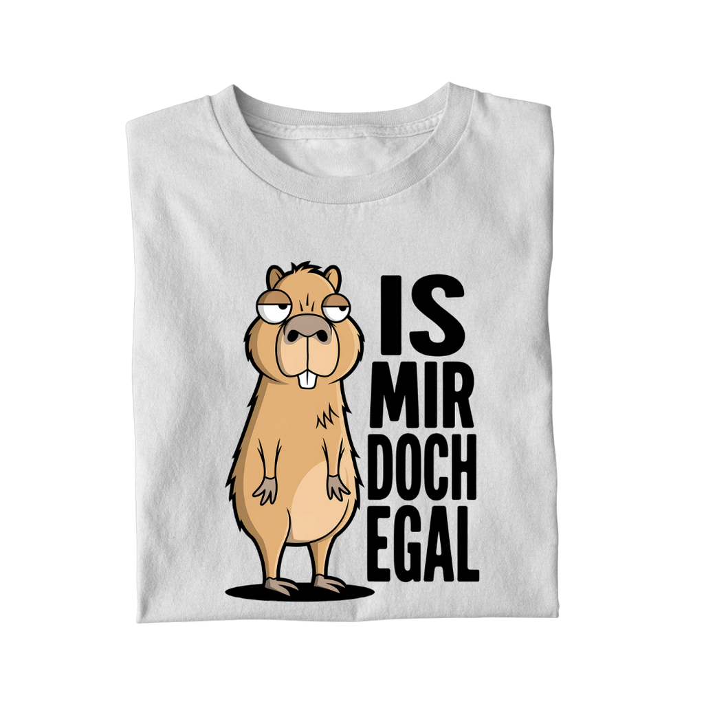 Lustiges T-Shirt mit Spruch Is mir doch egal, Vorderansicht
