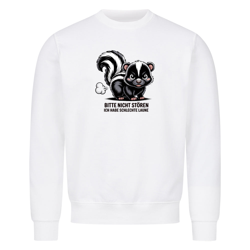 Sweatshirt schlechte Laune, getragen