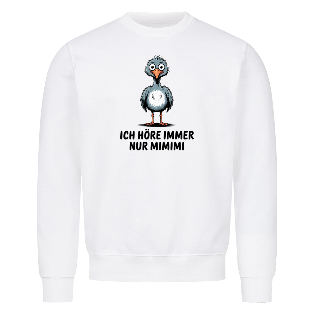 Sweatshirt Ich Höre Immer, getragen