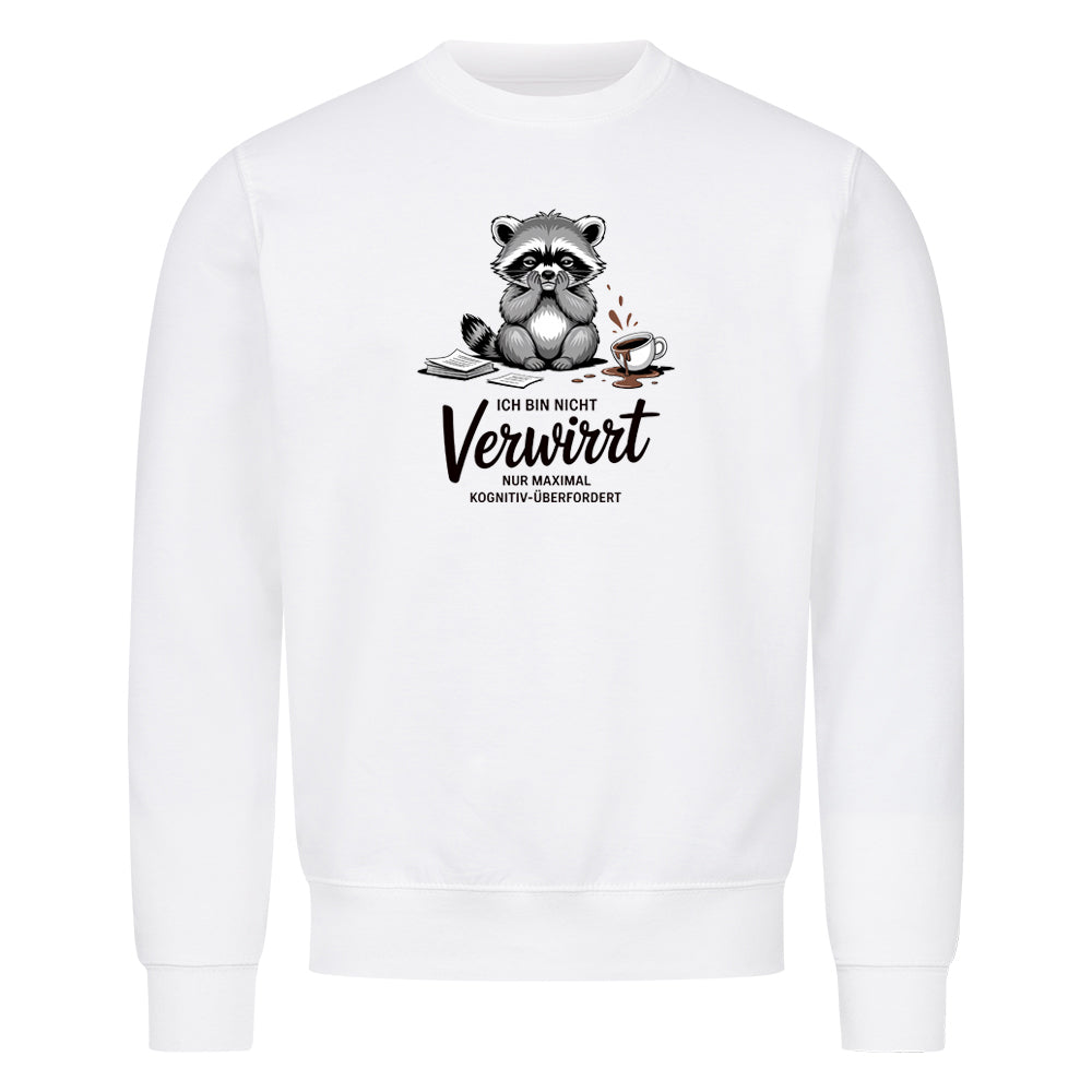 Sweatshirt Verwirrt, getragen