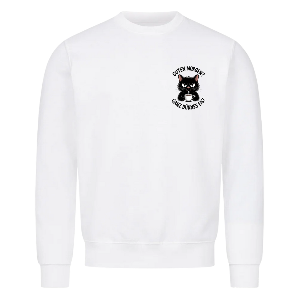 Sweatshirt Guten Morgen, getragen