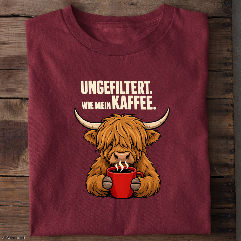Burgunder – Unisex T-Shirt