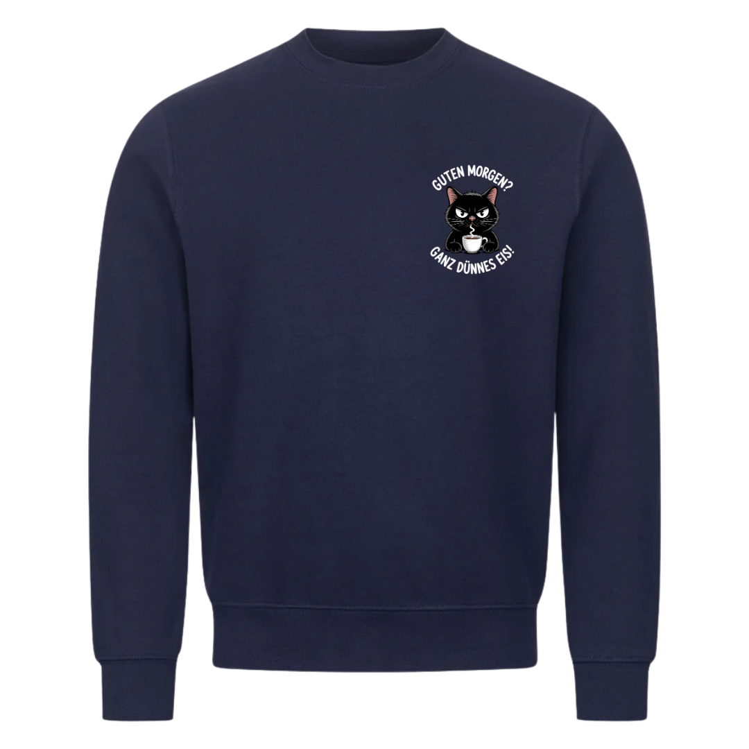 Sweatshirt Guten Morgen, Seitenansicht