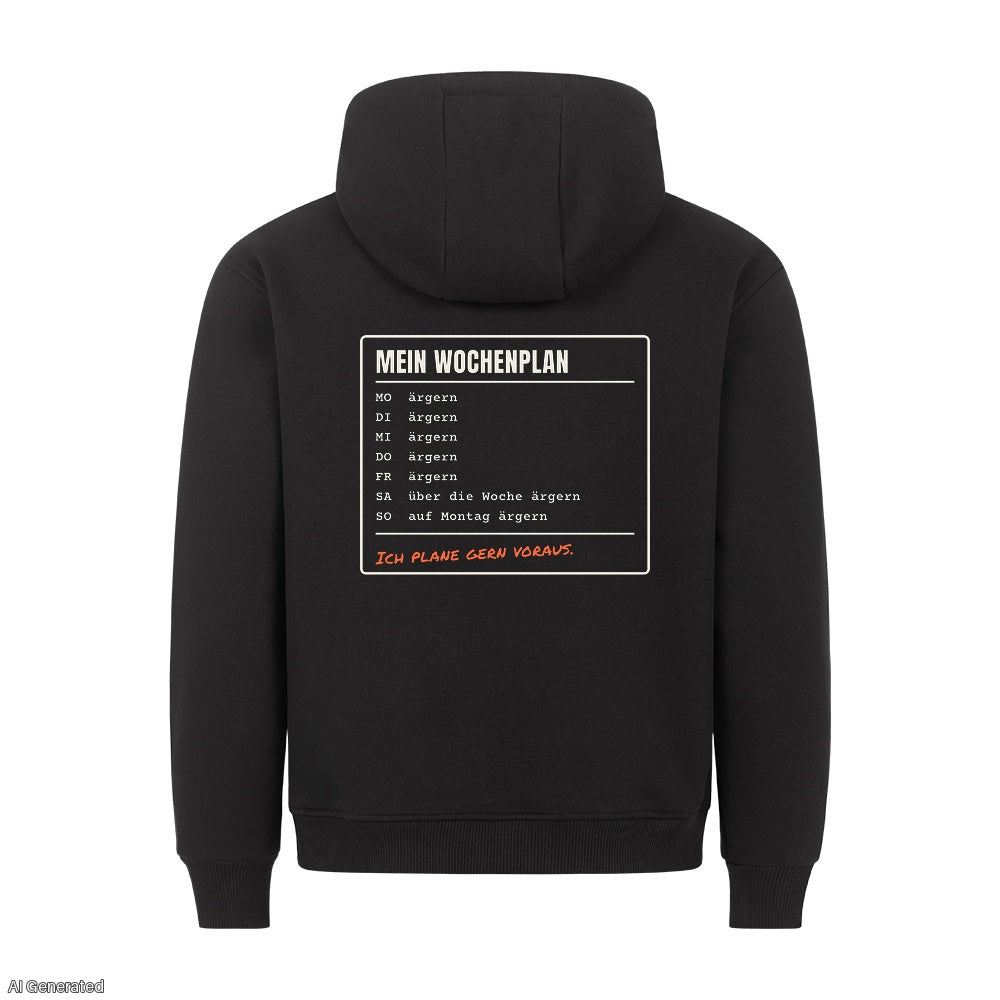 Schwarz – Unisex Hoodie