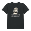 Kein Mittagsschlaf Kinder T-Shirt Schwarz Vorderseite