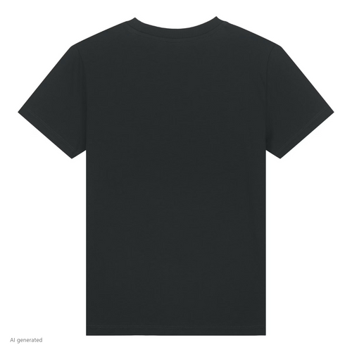 Dinotastisch Kinder T-Shirt Schwarz Rückseite