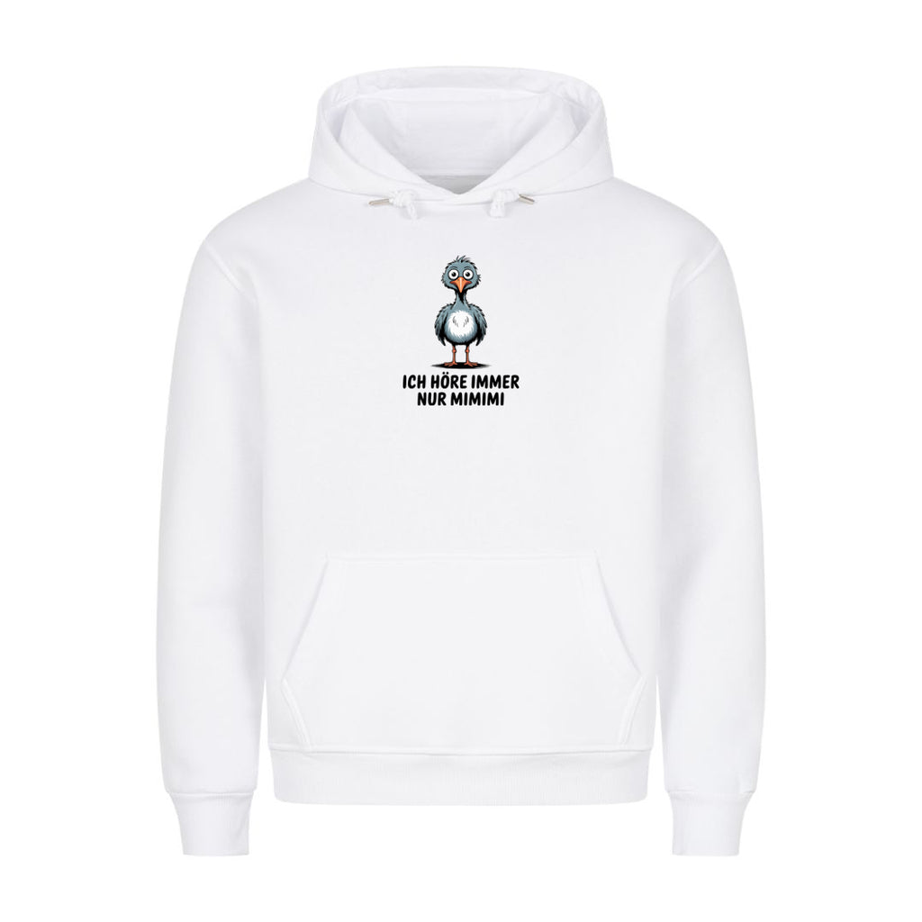 Hoodie Ich Höre Immer, Motivansicht