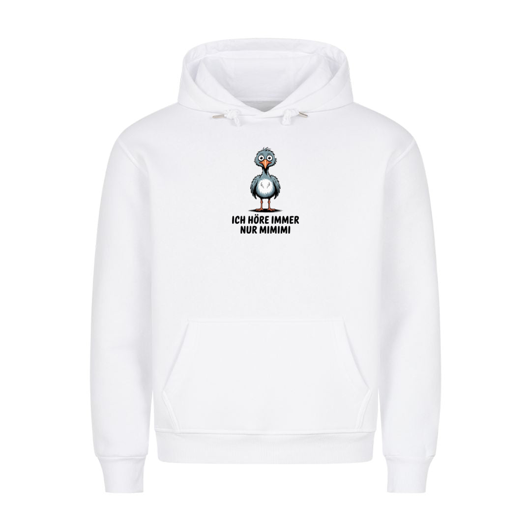 Hoodie Ich Höre Immer, Motivansicht