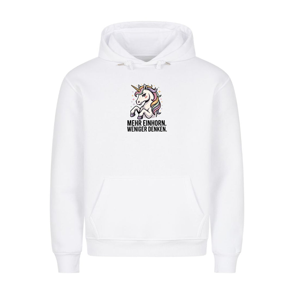 Hoodie Mehr Einhorn, Motivansicht