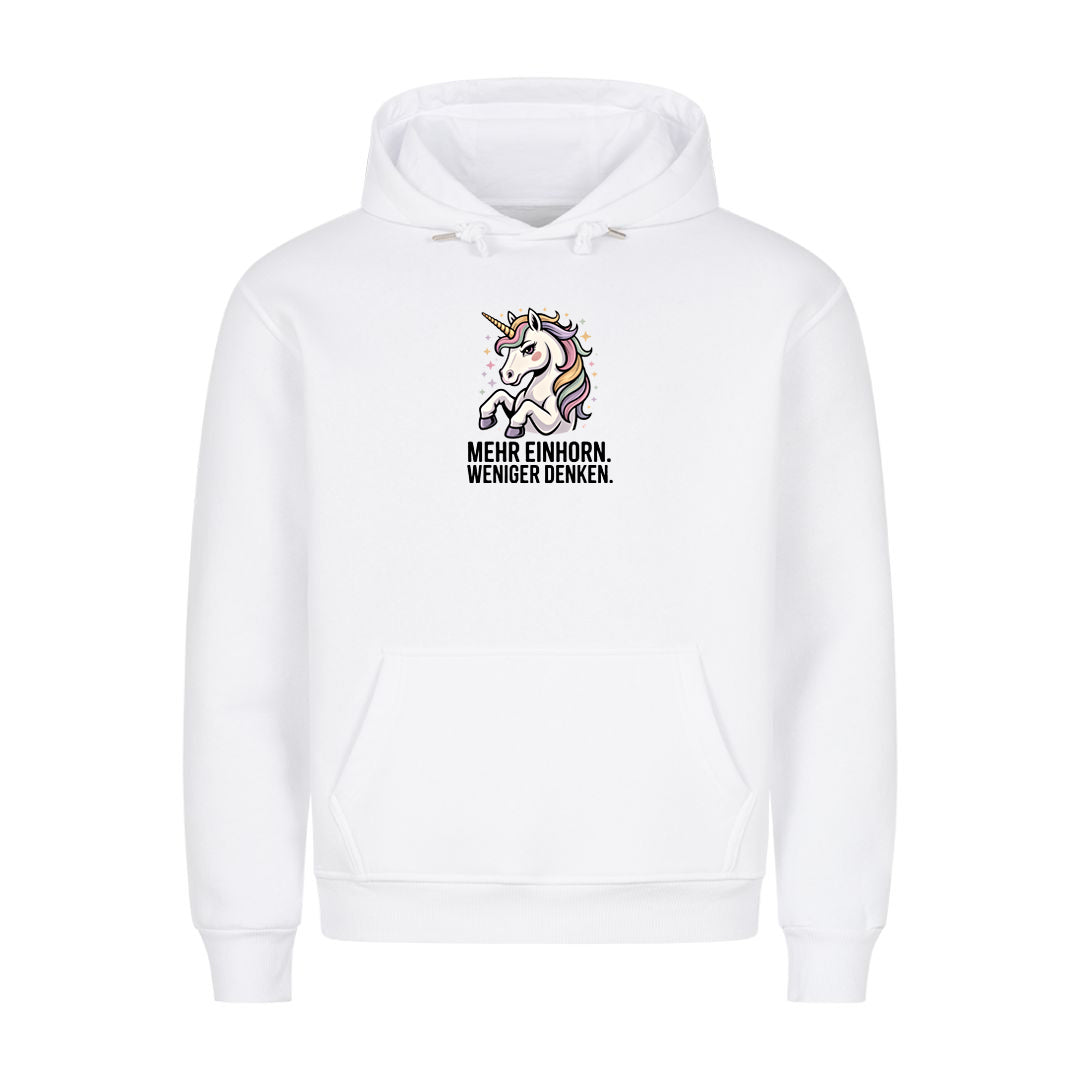 Hoodie Mehr Einhorn, Motivansicht