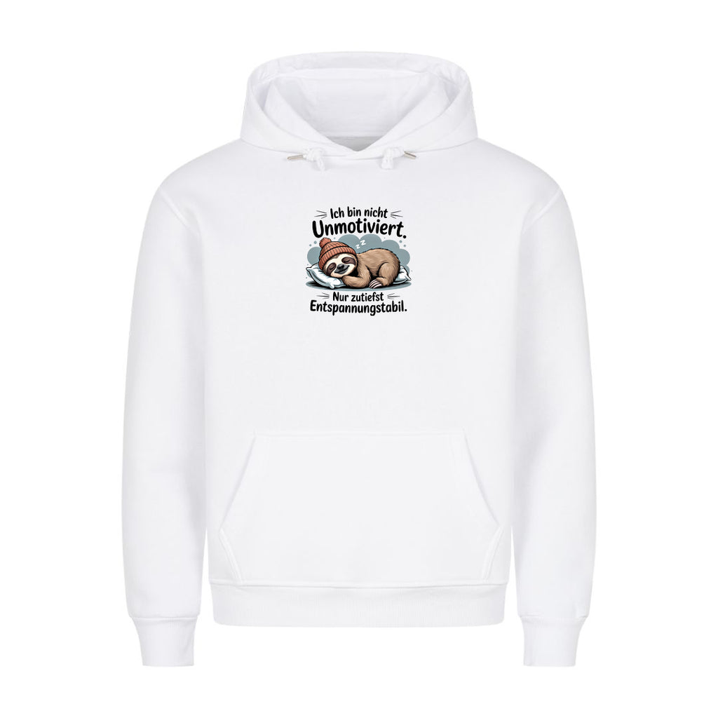 Hoodie Entspannungsstabil, Motivansicht