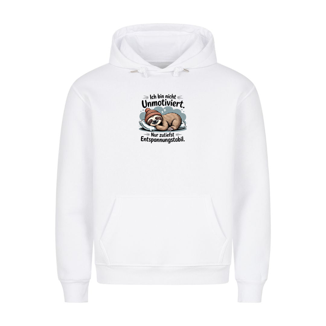 Hoodie Entspannungsstabil, Motivansicht