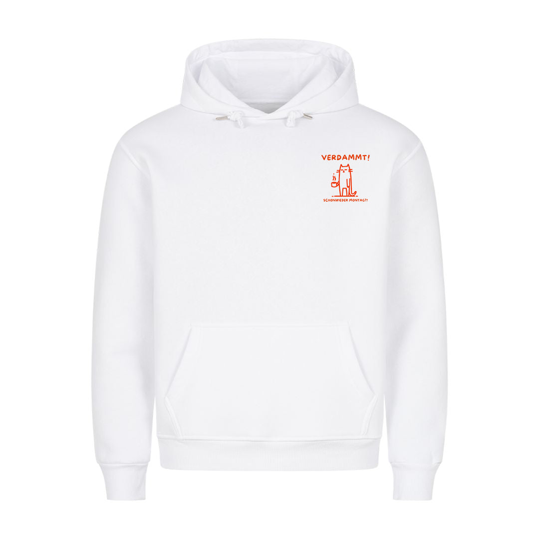 Verdammt Montag Katze Hoodie